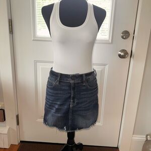 American Eagle Light Blue Denim mini skirt